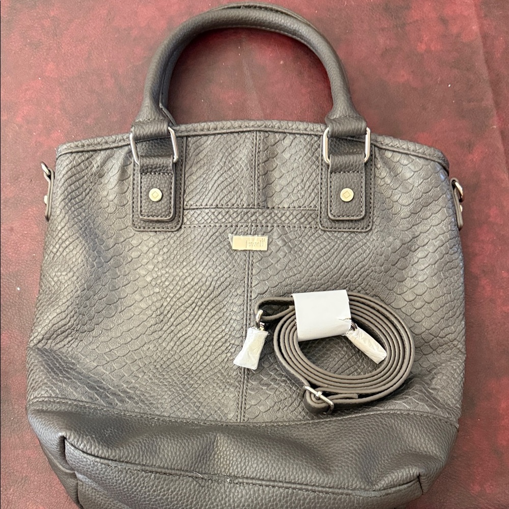 Thirty-One Textured Gray Satchel
